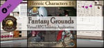 Fantasy Grounds - Heroic Characters 14 (Token Pack) banner image