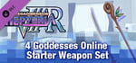 Megadimension Neptunia VIIR - 4 Goddesses Online Starter Weapon Set banner image