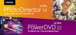 CyberLink PhotoDirector 14 Ultra + PowerDVD 22 Ultra banner image