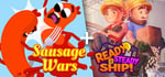 Sausage Wars + Ready, Steady, Ship! banner image