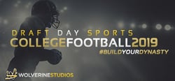Draft Day Sports: College Football 2019 header banner