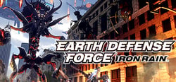 EARTH DEFENSE FORCE: IRON RAIN header banner