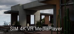 Sim 4K VR MediaPlayer header banner