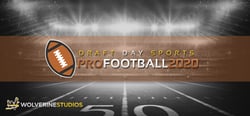 Draft Day Sports: Pro Football 2020 header banner