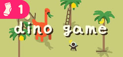 dino game header banner
