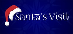 Santa's Visit header banner