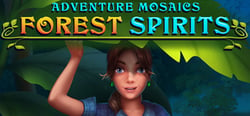 Adventure mosaics. Forest spirits header banner