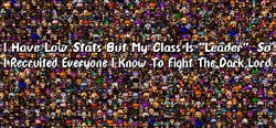 I Have Low Stats But My Class Is "Leader", So I Recruited Everyone I Know To Fight The Dark Lord header banner