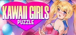 Kawaii girls puzzle header banner