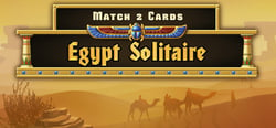 Egypt Solitaire. Match 2 Cards header banner