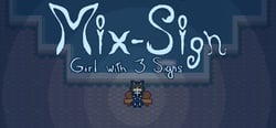 Mix-Sign: Girl with 3 Signs header banner