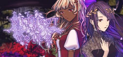 Without A Voice header banner