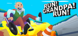 RUN! GRANDPA! RUN! header banner
