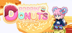 POPPIN' DONUTS header banner