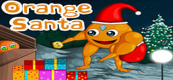 Orange Santa header banner