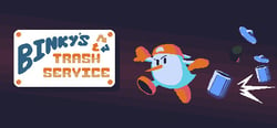 Binky's Trash Service header banner