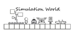 Simulation world header banner