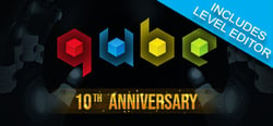 Q.U.B.E. 10th Anniversary header banner
