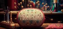 Pincushion header banner