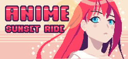 Anime Sunset Ride header banner