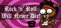 Rock 'n' Roll Will Never Die! header banner