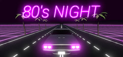 80's Night header banner