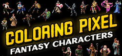 Coloring Pixel - Fantasy Characters header banner