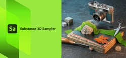 Substance 3D Sampler 2022 header banner