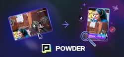 Powder header banner