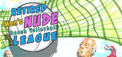 Retired Men's Nude Beach Volleyball League header banner