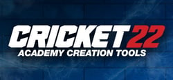 Cricket 22 - Academy Creation Tools header banner