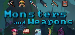 Monsters and Weapons header banner