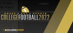 Draft Day Sports: College Football 2022 header banner