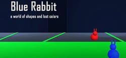 Blue rabbit a world of shapes and lost colors header banner