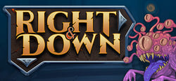 Right and Down header banner