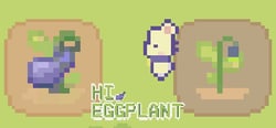 Hi Eggplant! header banner