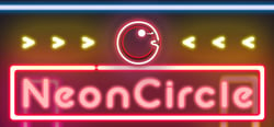 Neon Circle header banner