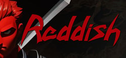 Reddish header banner