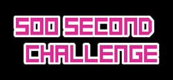 500 Second Challenge header banner