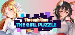 Through time the girl puzzle header banner