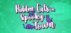 Hidden Cats in Spooky Town header banner