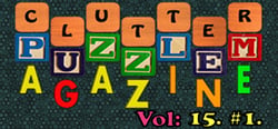 Clutter Puzzle Magazine Vol. 15 No. 1 Collector's Edition header banner