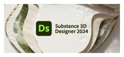 Substance 3D Designer 2024 header banner
