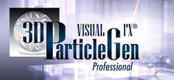 3D ParticleGen Visual FX header banner