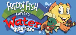 Freddi Fish and Luther's Water Worries header banner