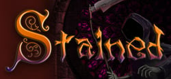 Stained header banner