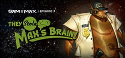 Sam & Max 303: They Stole Max's Brain! header banner