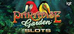 IGT Slots Paradise Garden header banner