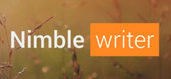 Nimble Writer header banner