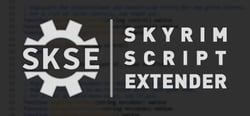 Skyrim Script Extender (SKSE) header banner